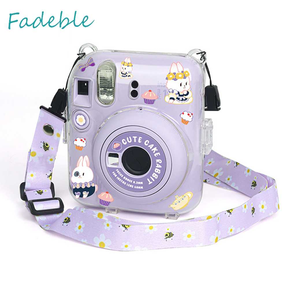 Ốp Bảo Vệ Máy Ảnh Kèm Dây Đeo Thời Trang Cho Mini