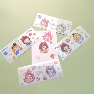 Miếng Dán Bình Nước Chống Thấm Nước Họa Tiết Dễ Thương Độc Đáo DIY