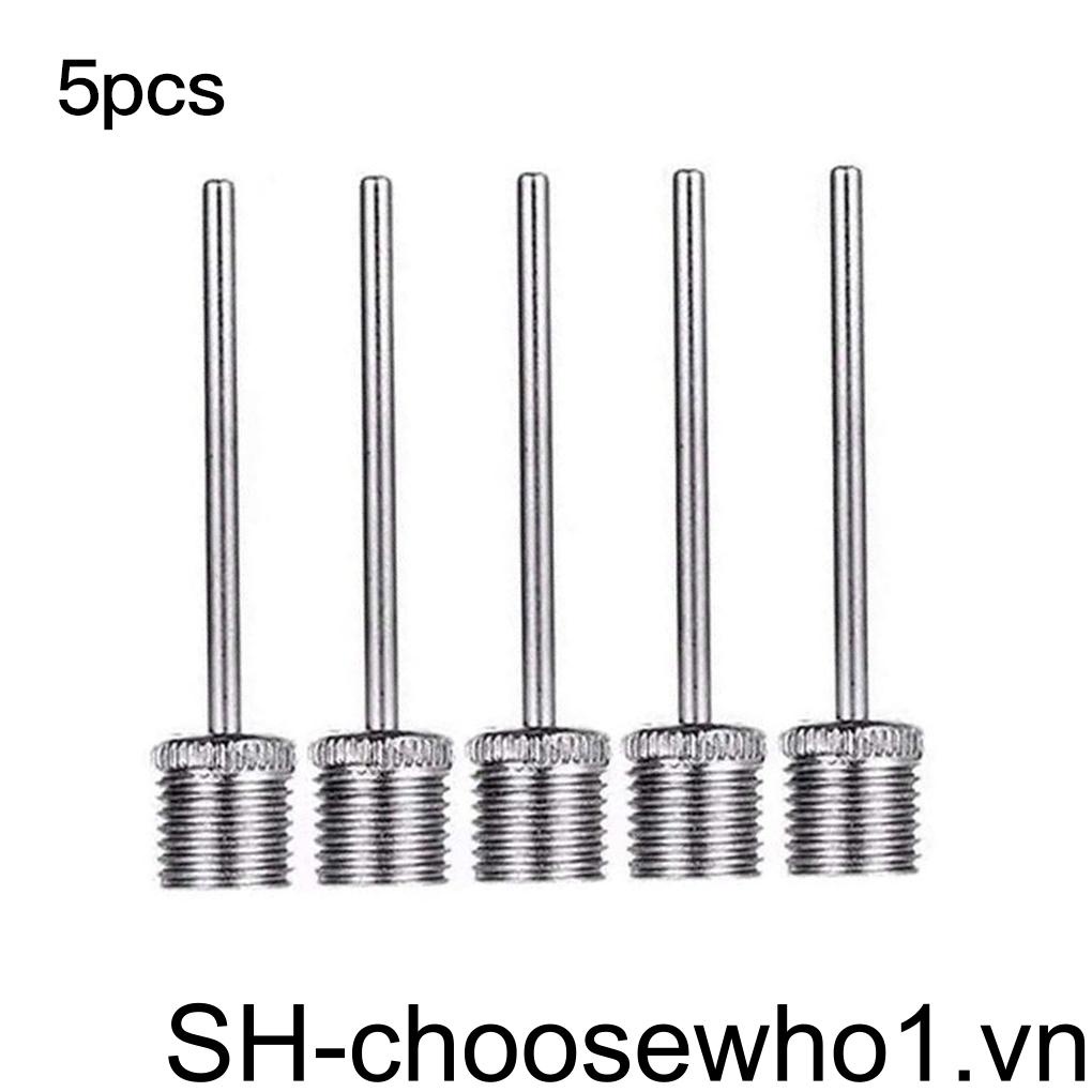 Bộ 5 Kim Bơm Hơi Thể Thao Bằng Thép Không Gỉ Tiện Dụng