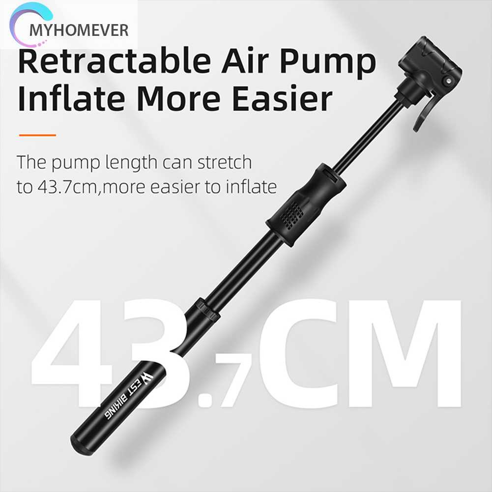 Ống Bơm Hơi Lốp Xe Đạp Thiết Kế Nhỏ Gọn Tiện Dụng