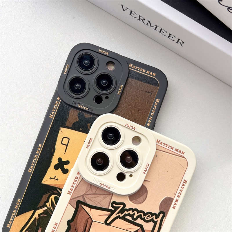 Ốp Điện Thoại Tpu Dẻo Họa Tiết Hoạt Hình Đôi Mắt Thiên Thần Độc Đáo Cho iPhone 14 13 12 11 Pro XR XS MAX