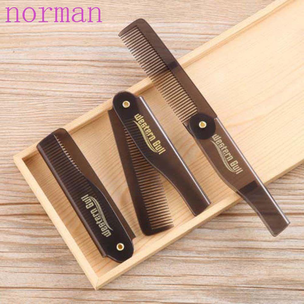 Lược Chải Râu NORMAN Thiết Kế Gấp Gọn Bỏ Túi Tiện Dụng