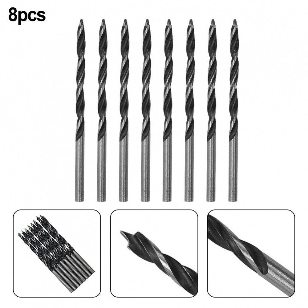 Mũi Khoan Gỗ Xoắn Ốc Bằng Thép Carbon Chất Lượng Cao 3mmx 58mm