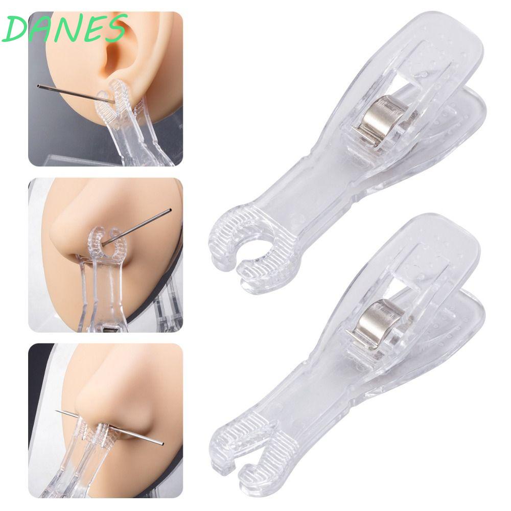 Nhíp Đầu Tròn Bằng Acrylic Dùng Xỏ Khuyên Tiện Dụng