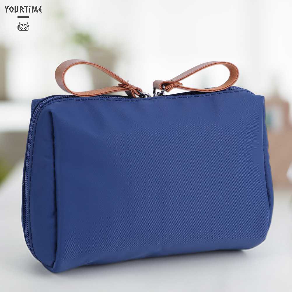 Túi Đựng Mỹ Phẩm / Đồ Vệ Sinh Cá Nhân Bằng Nylon Sức Chứa Lớn Tiện Dụng Cho