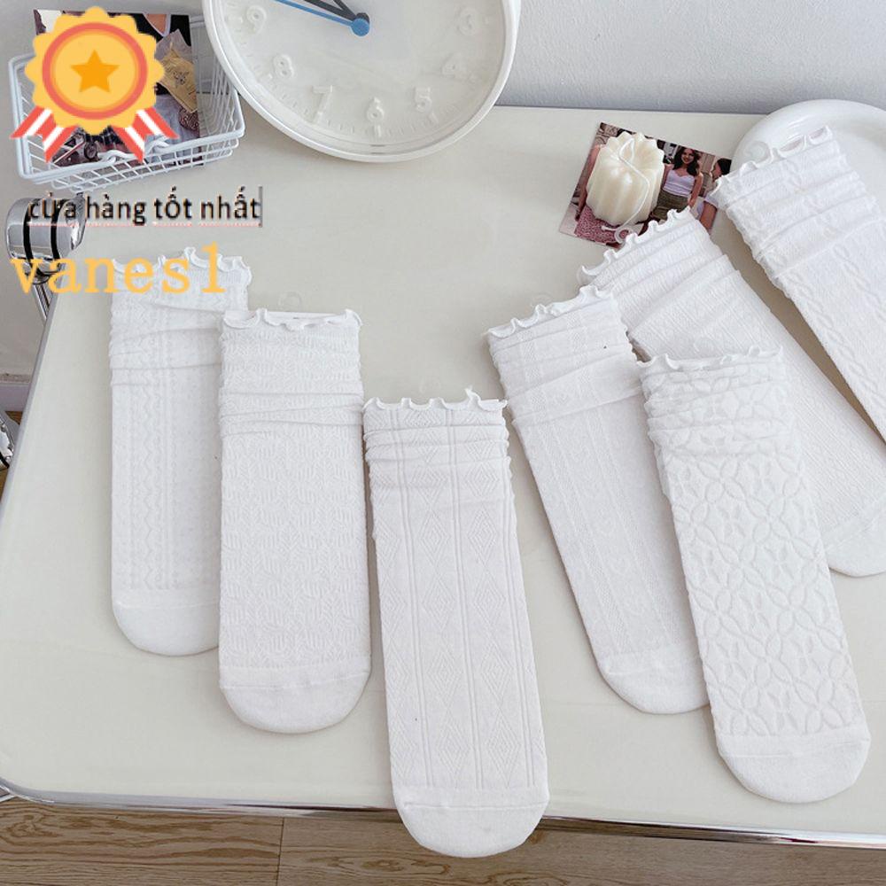 Vớ Lưới Rỗng Harajuku Họa Tiết Hoa Lá Ngọt Ngào Hợp Thời Trang Cho Nữ 1