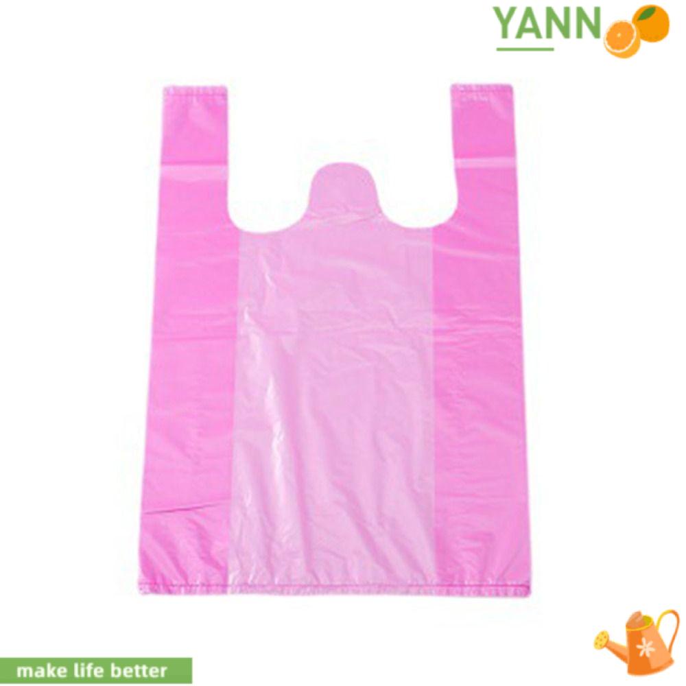 Set 100 Túi Mua Sắm 12x20inch Có Tay Cầm Tiện Dụng