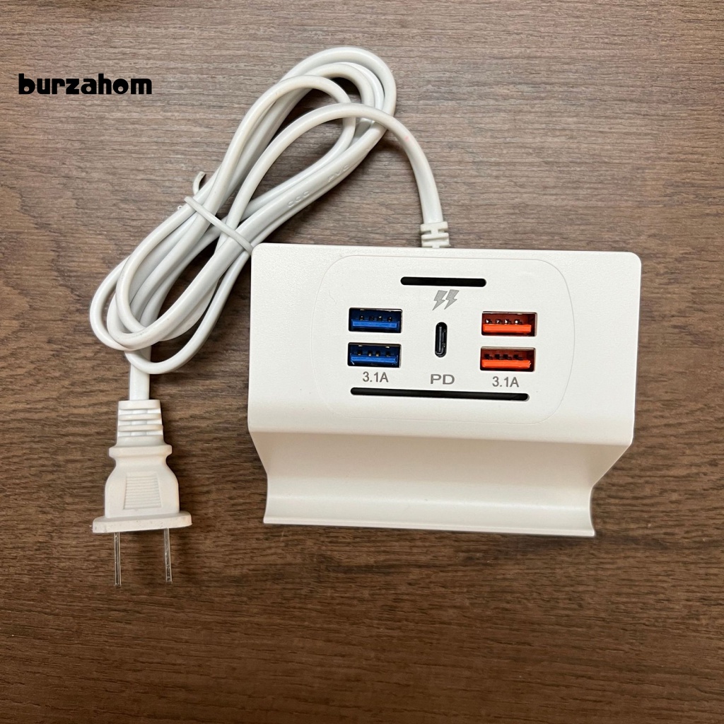 Cổng Sạc Bur 3.1A Kèm Giá Đỡ Điện Thoại Android