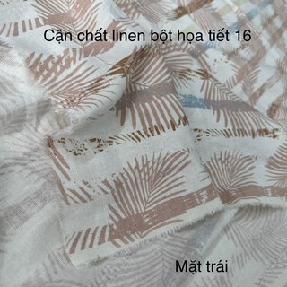 Vải linen bột- Linen Tưng- bố linen Nhiều màu- may váy, may áo