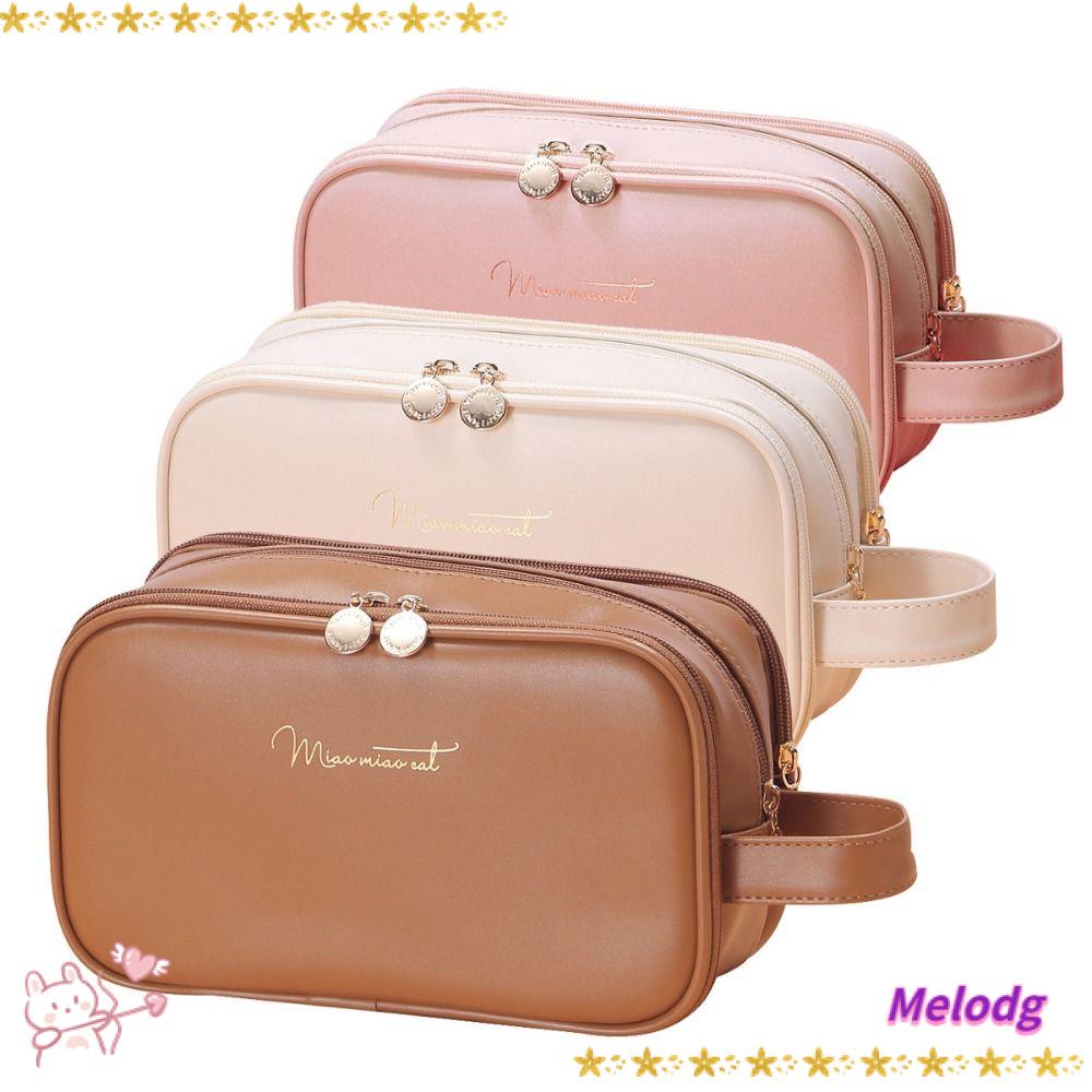 Túi Da Pu Đựng Mỹ Phẩm Trang Điểm Tiện Dụng Mang Đi Du Lịch