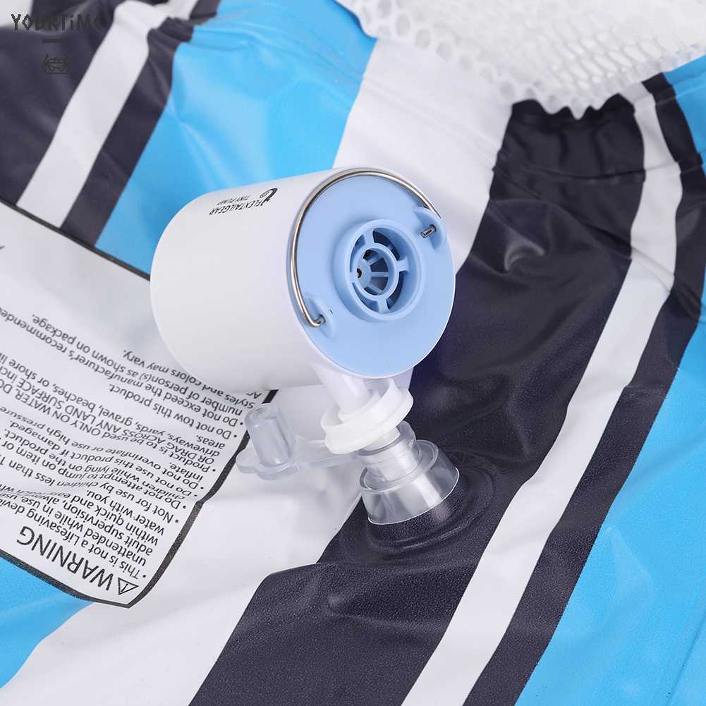 Máy Bơm Hơi Mini 1300mAh Sạc Được