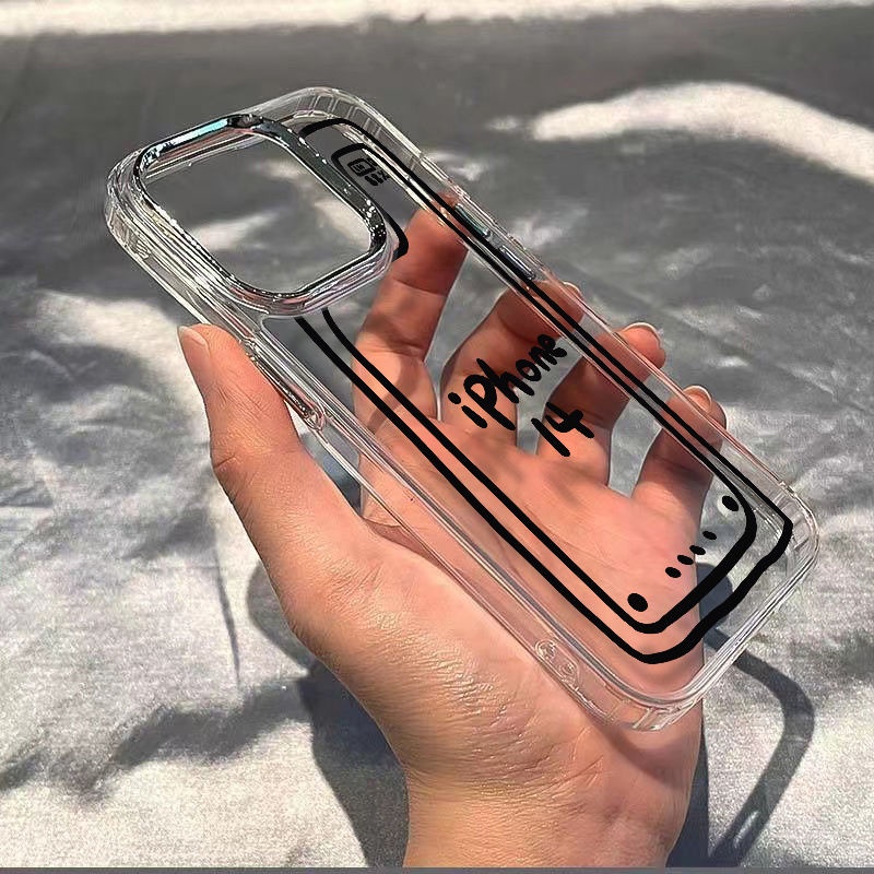 ✅Ốp Điện Thoại Mềm Chống Sốc Họa Tiết Cá Heo Hoạt Hình Cho Iphone 1 14pro 1113 7Plus 6ZZ5 1113