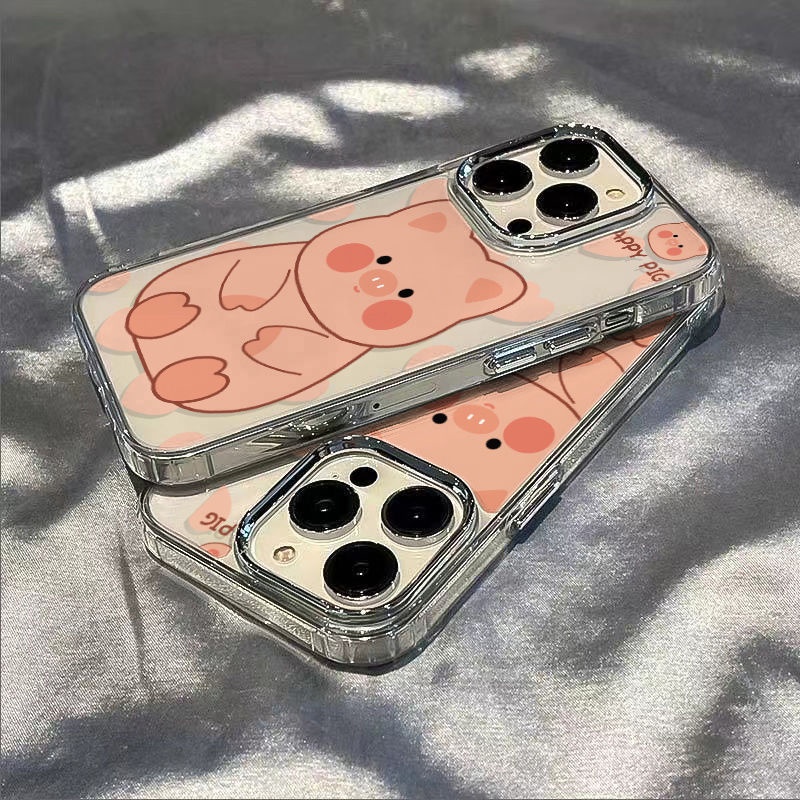 ✅Ốp Điện Thoại Dẻo Màu Hồng Đơn Giản Thời Trang Chống Sốc Cho Iphone127 8 14pro 1113 / plusmax OFSP