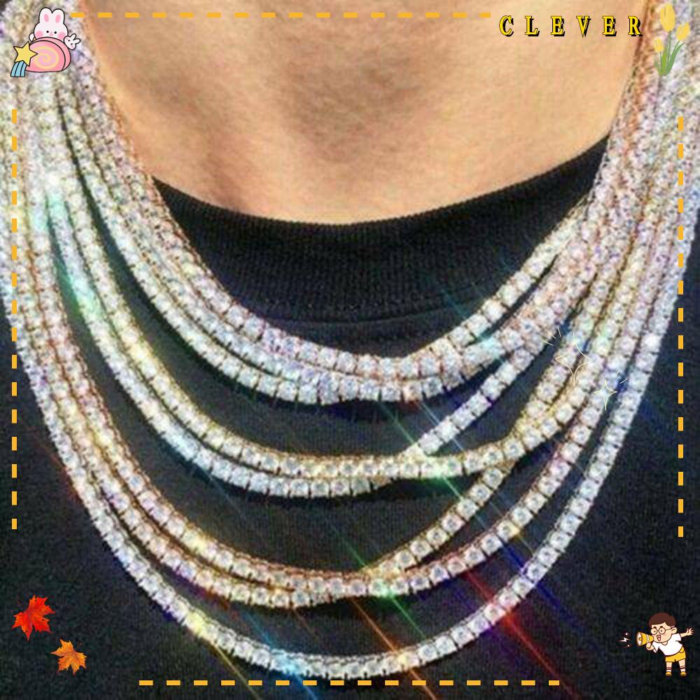 Vòng cổ Mặt Hình Vợt Tennis Phong Cách Hip Hop Cho Nam Và Nữ