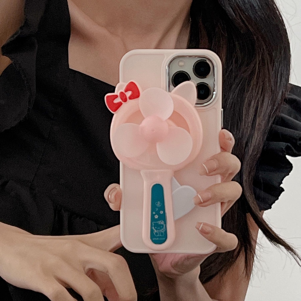 Ốp Điện Thoại Silicon TPU Mềm Chống Rơi Có Vòng Đỡ Xoay 3D Dễ Thương Cho iPhone 11 13 12 14 Pro Max