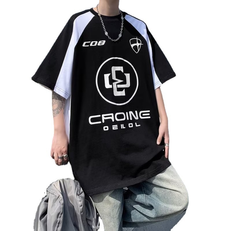 Áo Thun Ngắn Tay Phong Cách Đường Phố Thời Trang Mùa Hè Dành Cho Nam