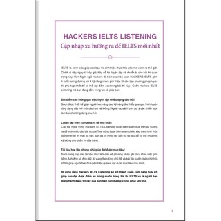 Sách - Hackers IELTS Listening