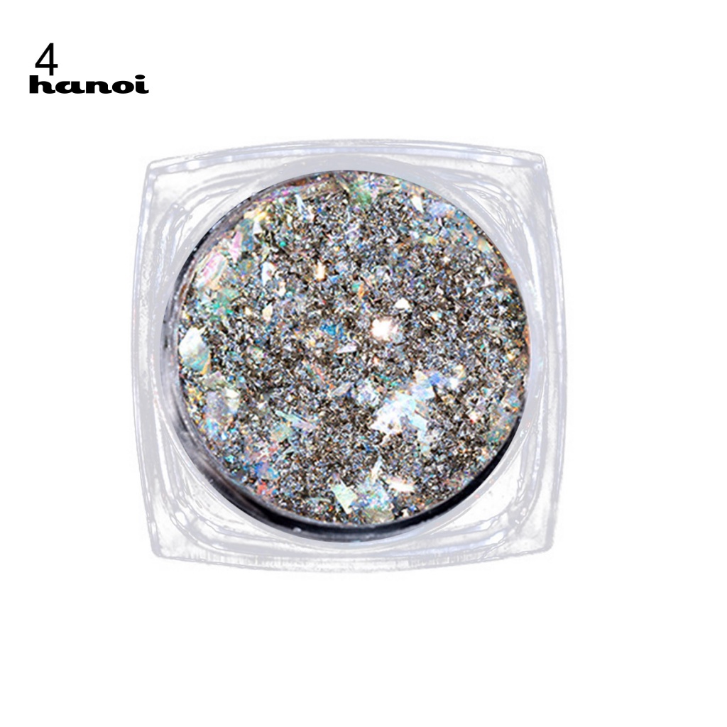 1 Hộp Kim Sa Nhiều Hình Dạng Bằng Nhựa Resin Chống Nước Trang Trí Móng Tay Nghệ Thuật