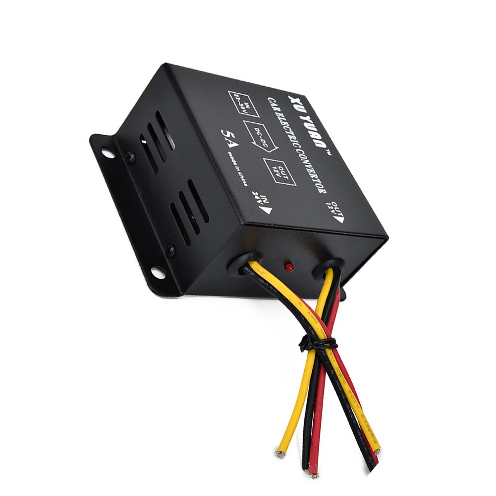 Bộ Chuyển Đổi Nguồn Điện pem- shopee06 5A 24V Sang 12V