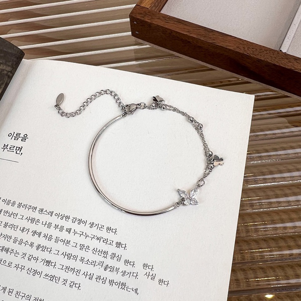 Vòng Tay Ghép Nối Hình Bướm Độc Đáo Cho Nữ