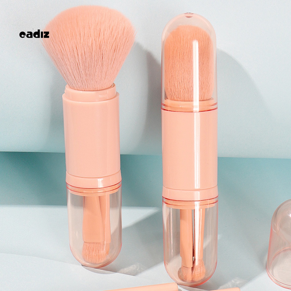 Cọ Trang Điểm 4 Trong 1 Chuyên Nghiệp Đa Năng Có Thể Thu Gọn