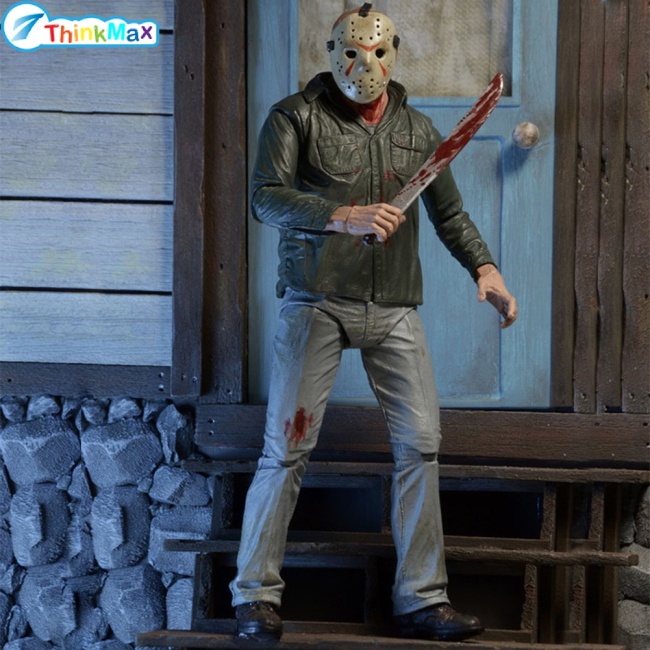 Thinkmax Mô Hình Nhân Vật Jason Voorhees 3d Chân Thật