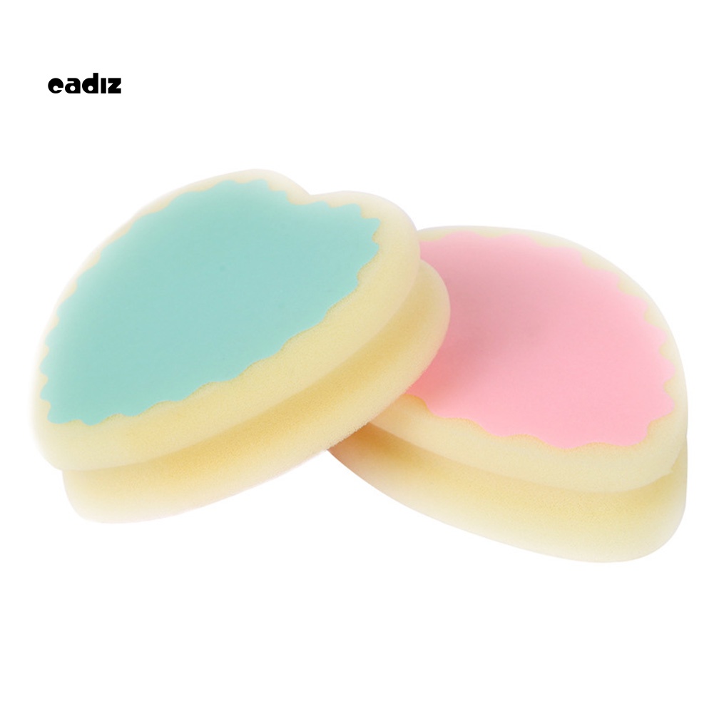 Bộ 3 Miếng Mút Tẩy Lông Không Đau Hình Trái Tim / Tròn / Giọt Nước