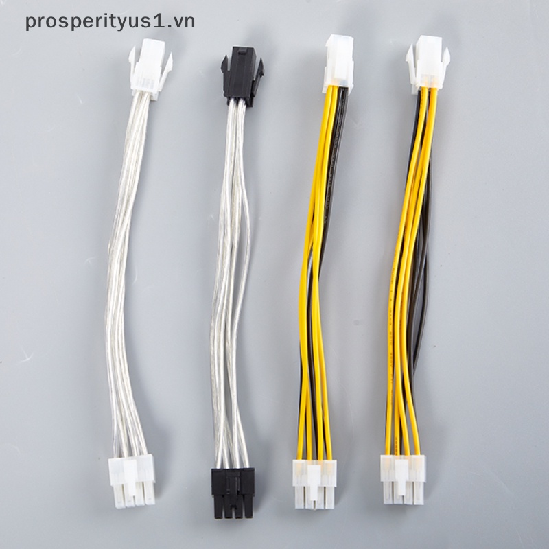 Dây Cáp Nguồn Bo Mạch Chủ 4Pin Sang 8Pin Chuyên Nghiệp Cho Máy Tính / Bo Mạch Chủ prosperityus1
