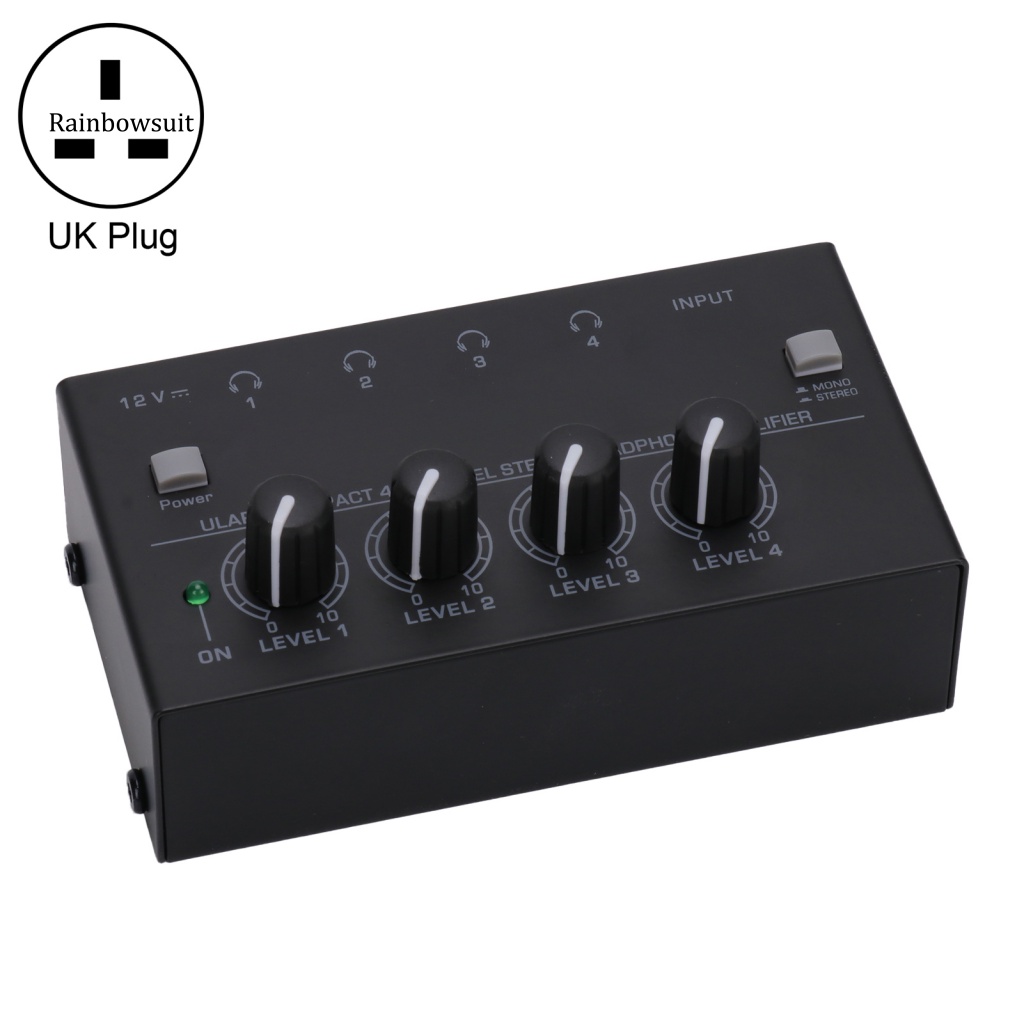 Thiết Bị Khuếch Đại Âm Thanh 4 Kênh KGZMA400 US / UK / EU / AU Chuyên Dụng Cho Sân Khấu