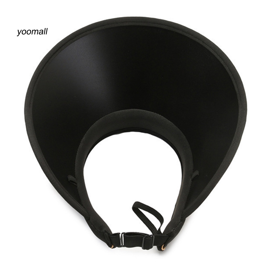 Mũ Rộng Vành Hở Chóp Chống Nắng Màu Sắc Tương Phản Tùy Chỉnh Thời Trang Đi Biển Mùa Hè Cho Nữ