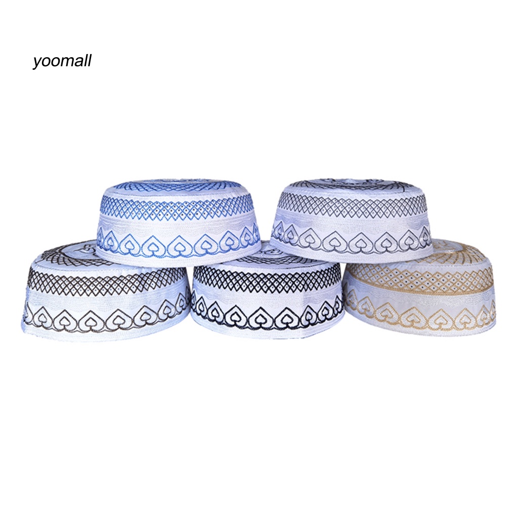 Mũ Lưỡi Trai Phẳng Thêu Họa Tiết Kẻ Sọc Phong Cách Retro Tinh Tế Cho Nam