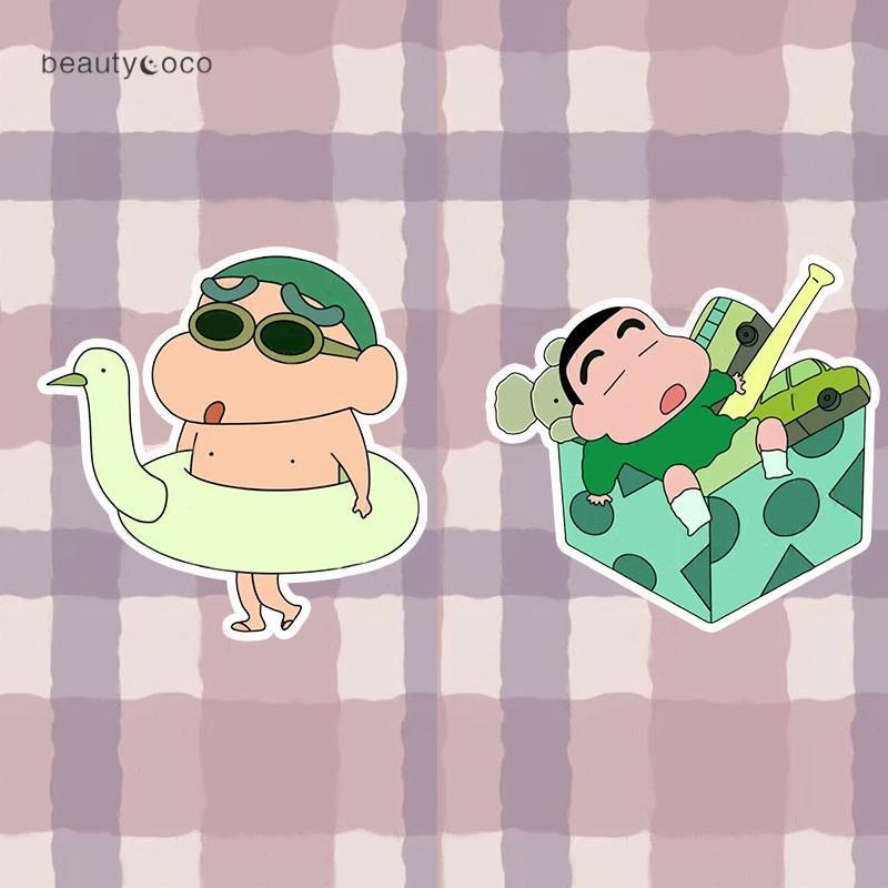 Beautycoco🍊Ghim Cài Áo Bằng Acrylic Hình Cậu Bé Bút Chì Shin-Chan Dễ Thương