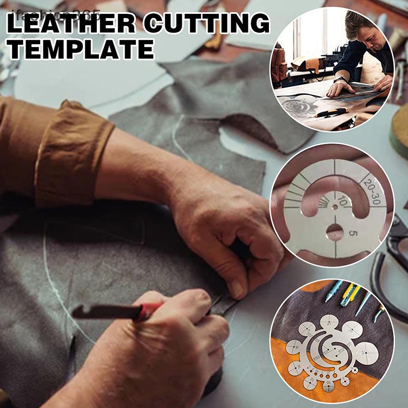 Thước Đo Cắt Góc Hình Tròn Bằng Kim Loại DIY ifashion365