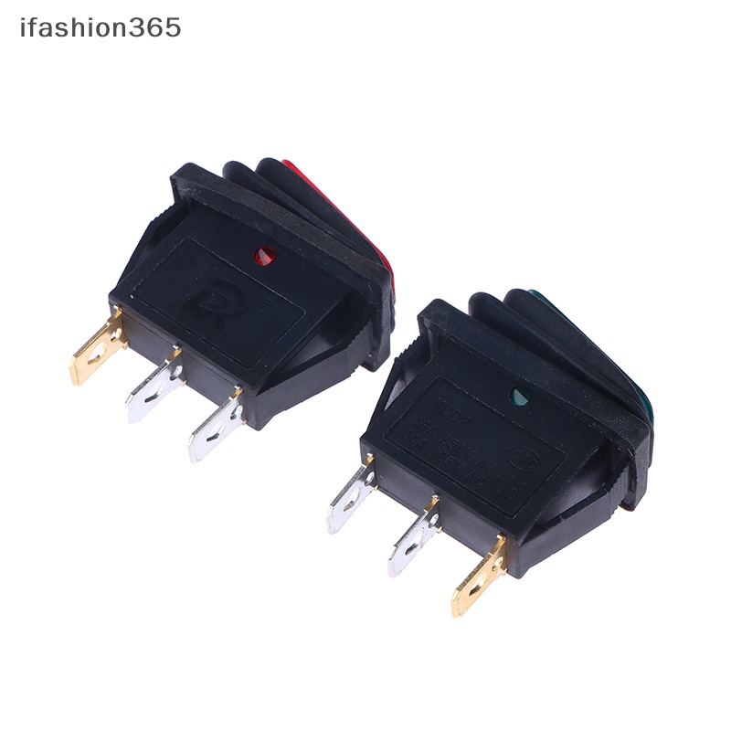 Công Tắc Đèn LED 3 Chấu 12V 220V 20A ifashion365 Chất Lượng Cao