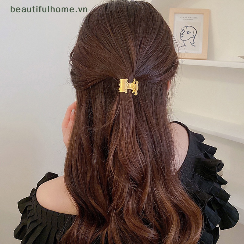 [beautifulhome] Bộ Kẹp Tóc Ba Món Bằng Đồng Thau Triumphal Celi Cá Nhân Hóa Nâng Cao Kèm Hộp Đựng [beauty]