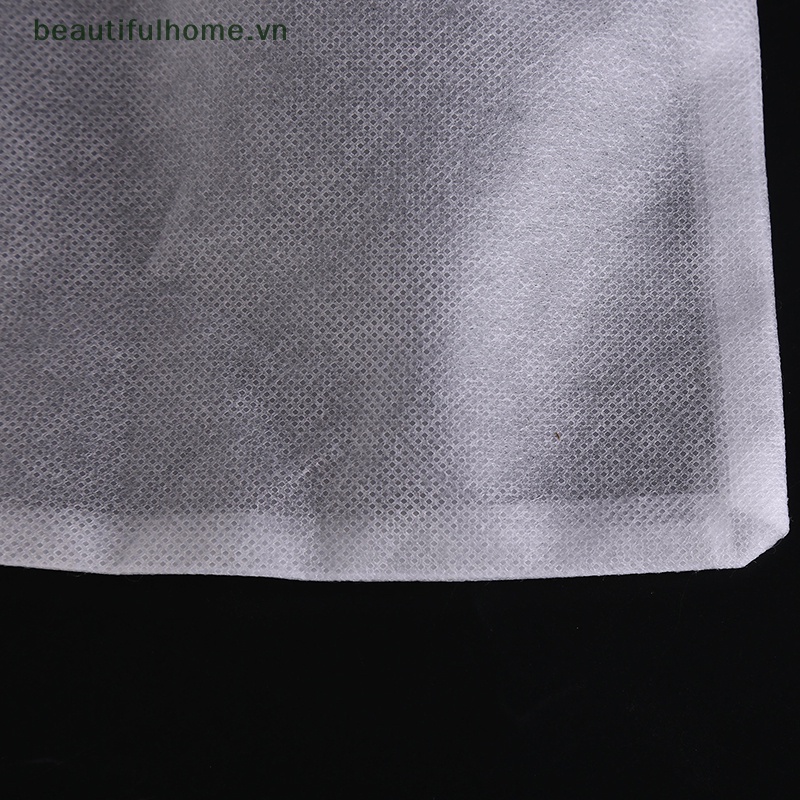 Set 5 Túi Hút Bụi Bằng Vải Không Dệt Màu Trắng Dành Cho Móng Tay Nghệ Thuật