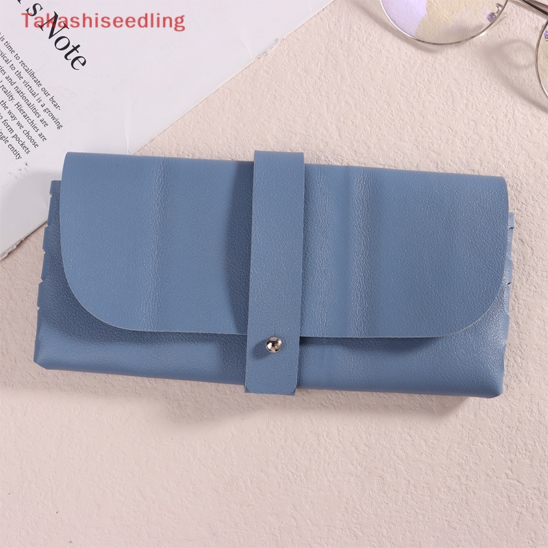 1 Hộp Đựng Mắt Kính Bằng Da Mềm Thời Trang Cho Nữ