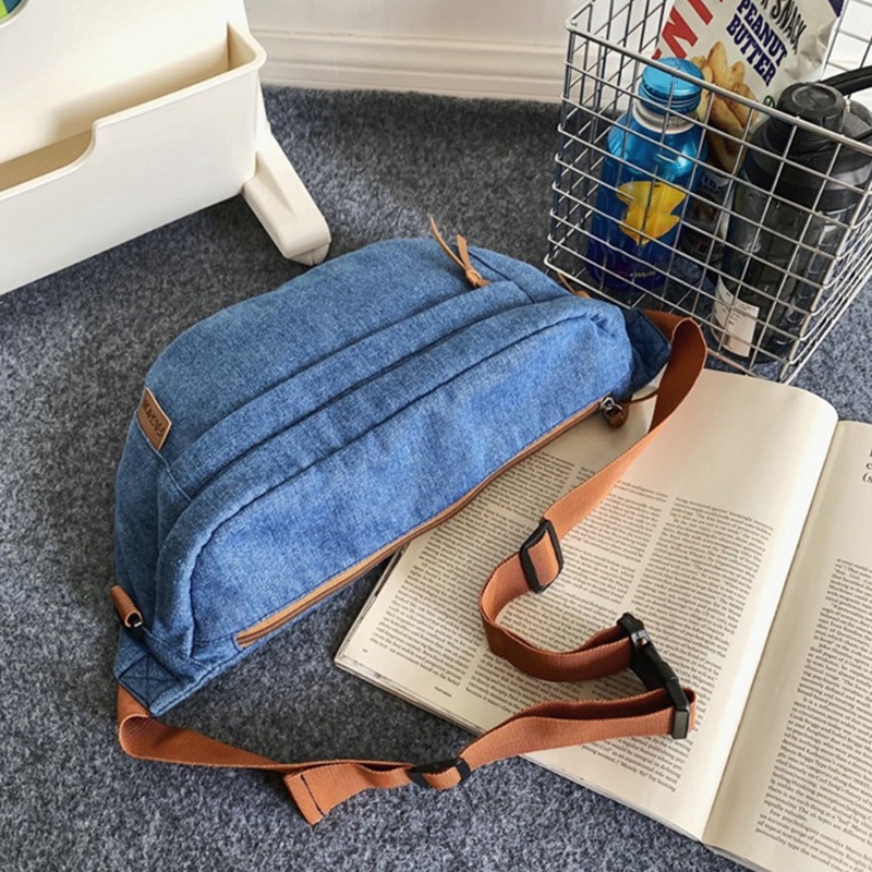 Túi Đeo Chéo Ngực Màu Trơn Thời Trang Cho Nữ