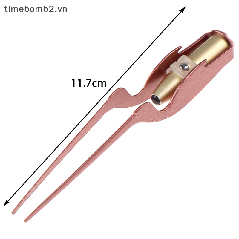 Nhíp Nhổ Lông Mũi / Tai / Đèn Pin LED Bằng Thép Không Gỉ