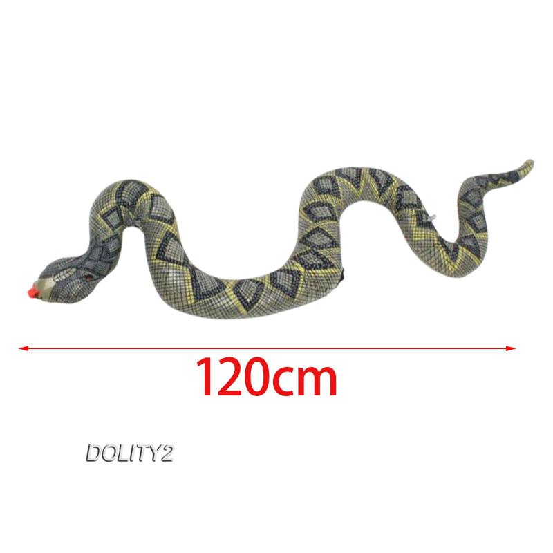 [Dolity2] Đồ Chơi Rắn Bơm Hơi Đáng Sợ Đồ Chơi Đạo Cụ Chụp Ảnh Tiệc Tùng