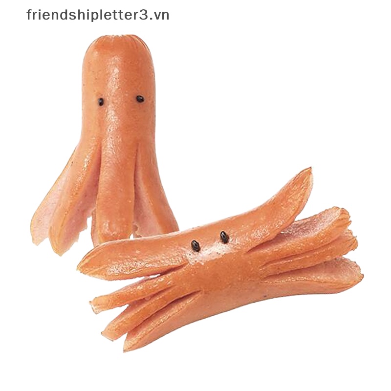 Set 3 Khuôn Cắt Xúc Xích Tiện Lợi Cho Nhà Bếp