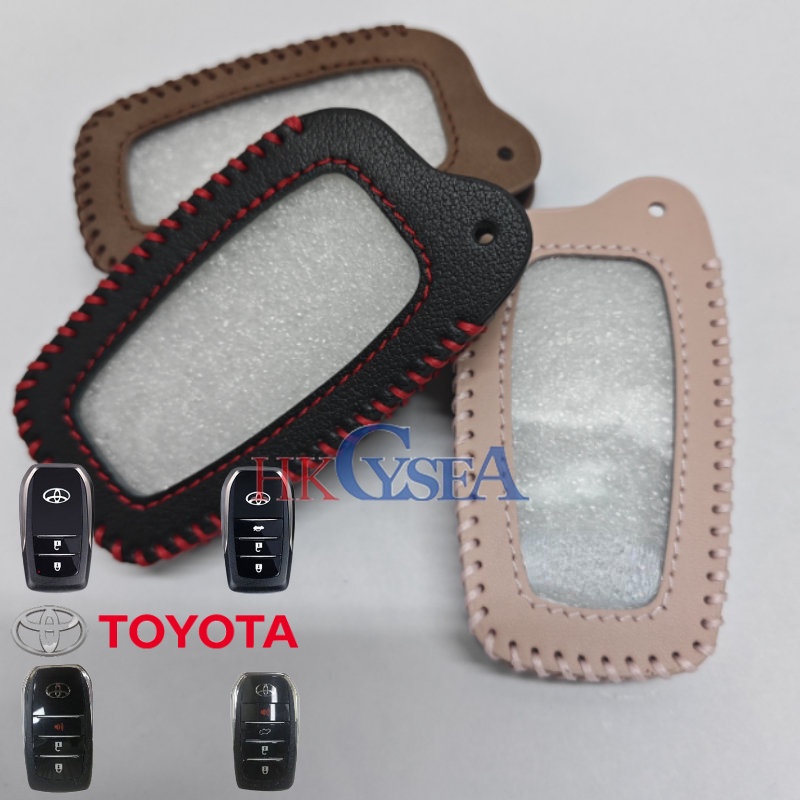 Bao Da Đựng Chìa Khóa Điều Khiển Từ Xa Bảo Vệ Toàn Diện Cho toyota Hilux Rogue Revo Innova Fortuner 2015-2020