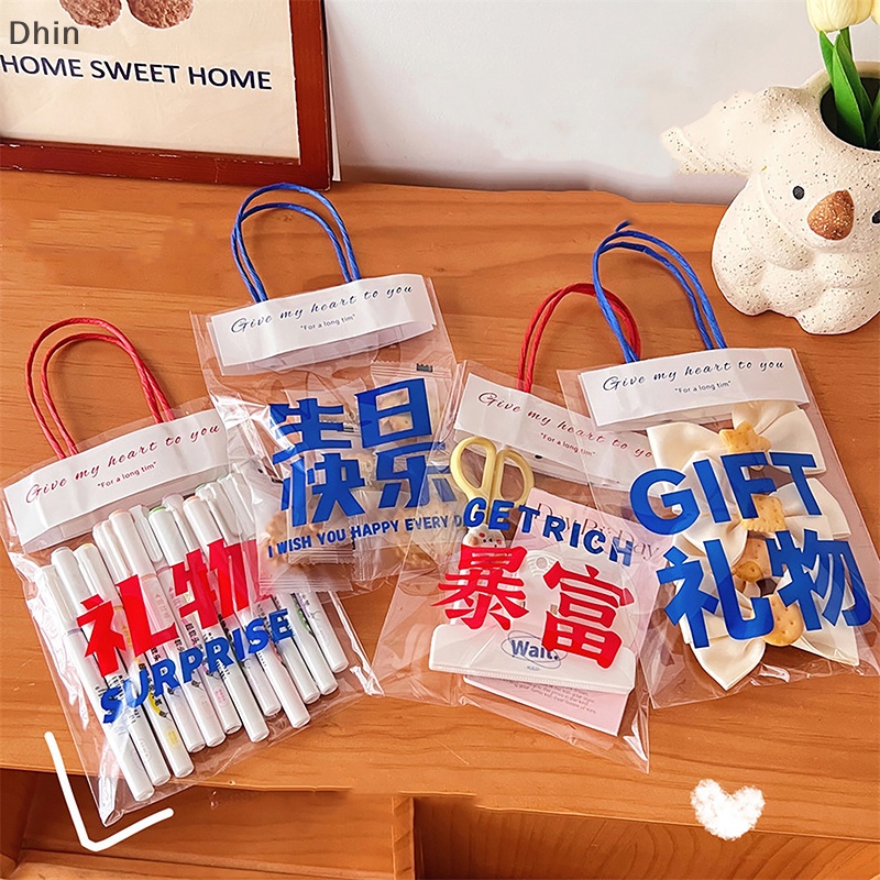 Túi Tote Mini Trong Suốt Đựng Trang Sức / Quà Tặng Sáng Tạo