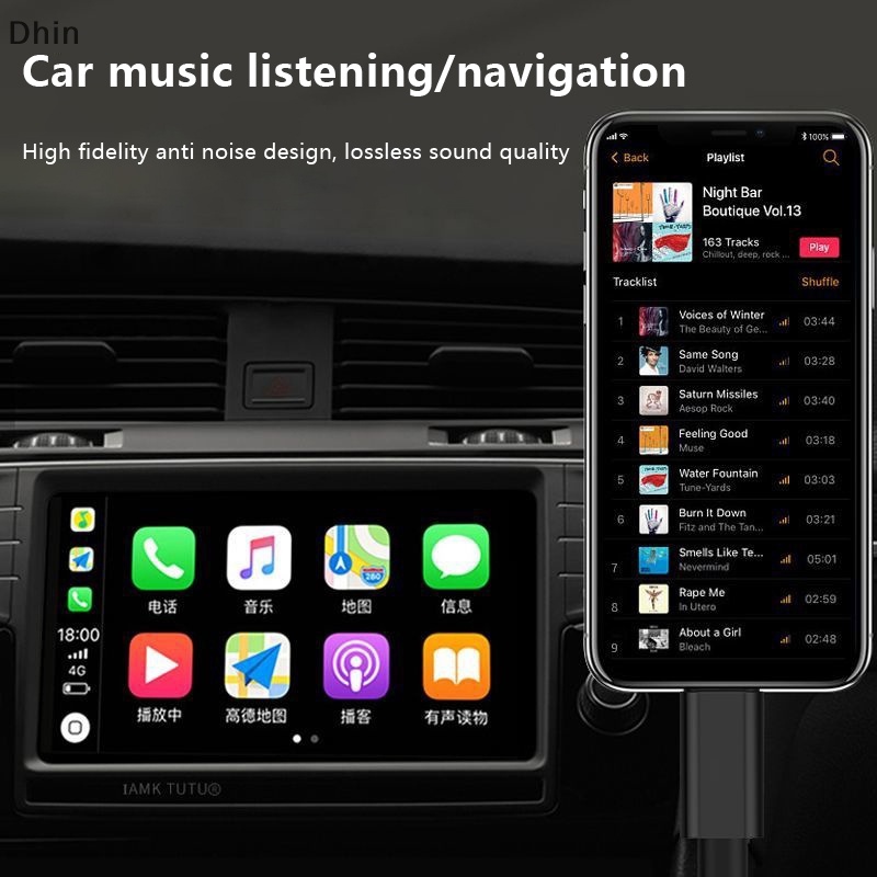 Dây Cáp Chuyển Đổi Âm Thanh Aux Type-C USB-C Sang Giắc Cắm 3.5mm Cho Điện Thoại Di Động