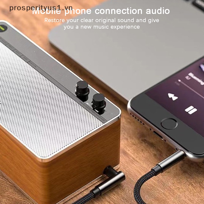 Cáp Nối Dài Khuếch Đại Âm Thanh Jack Cắm 3.5mm Male Sang Male Aux prosperityus1