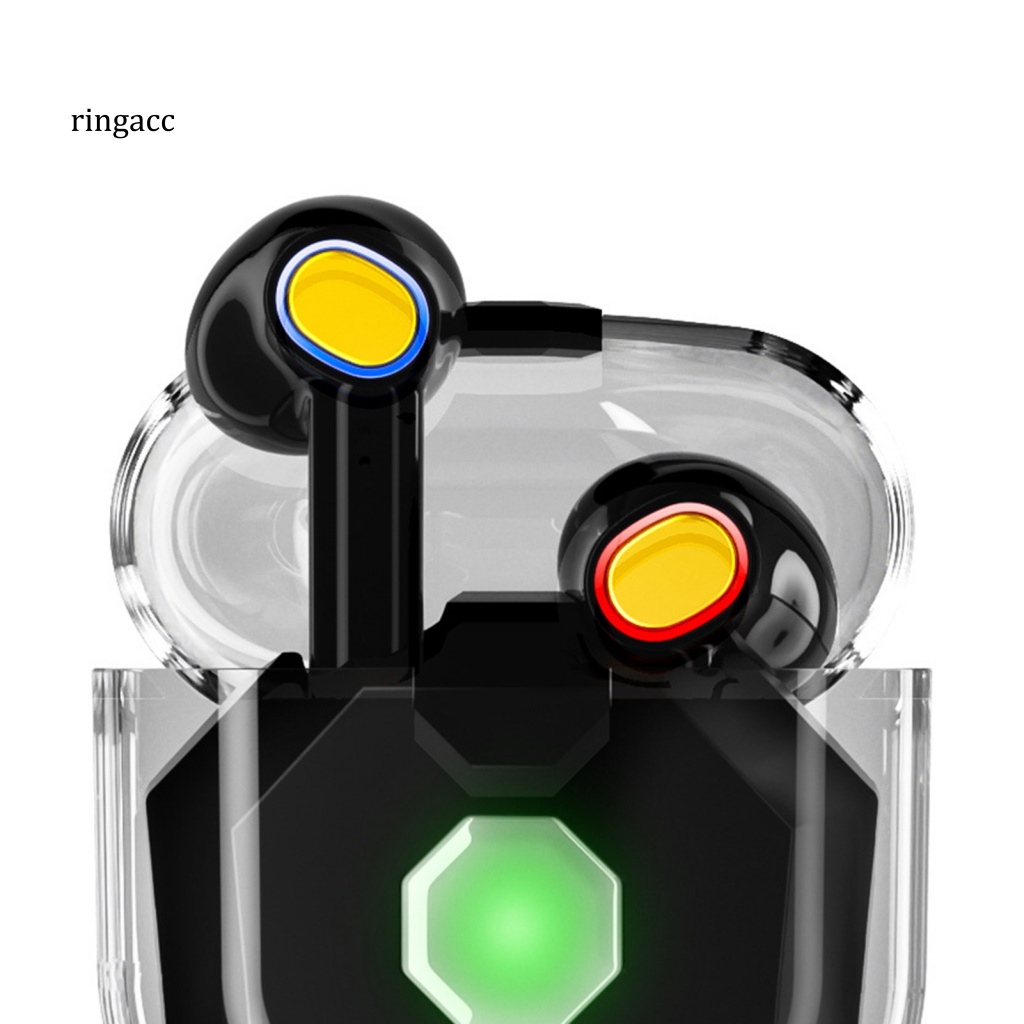 1 Cặp Tai Nghe Nhét Tai Nano3 Không Dây Chống Nước Trong Suốt Giảm Tiếng Ồn Điều Khiển Cảm Ứng