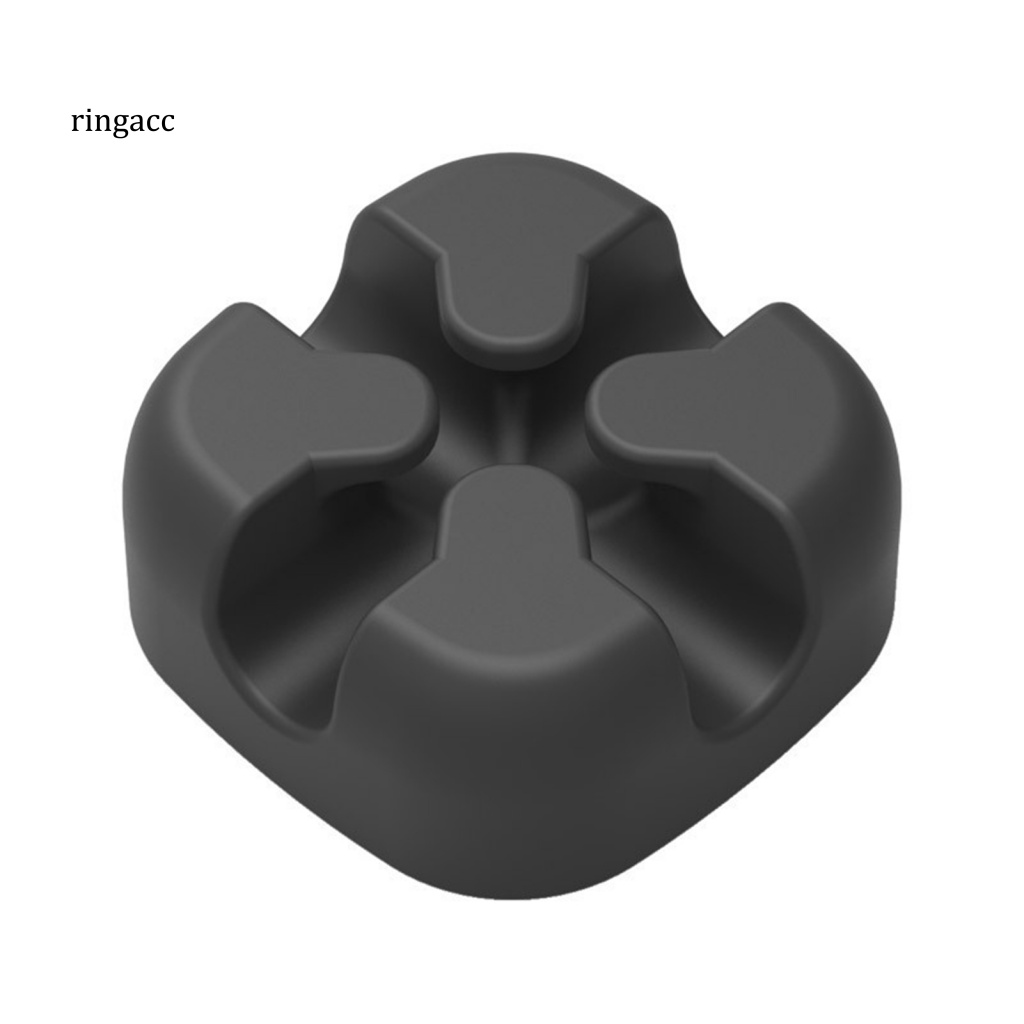 Dụng Cụ Quấn Dây Cáp Dữ Liệu Tự Dính Bằng Silicon Cho Điện Thoại Di Động Văn Phòng