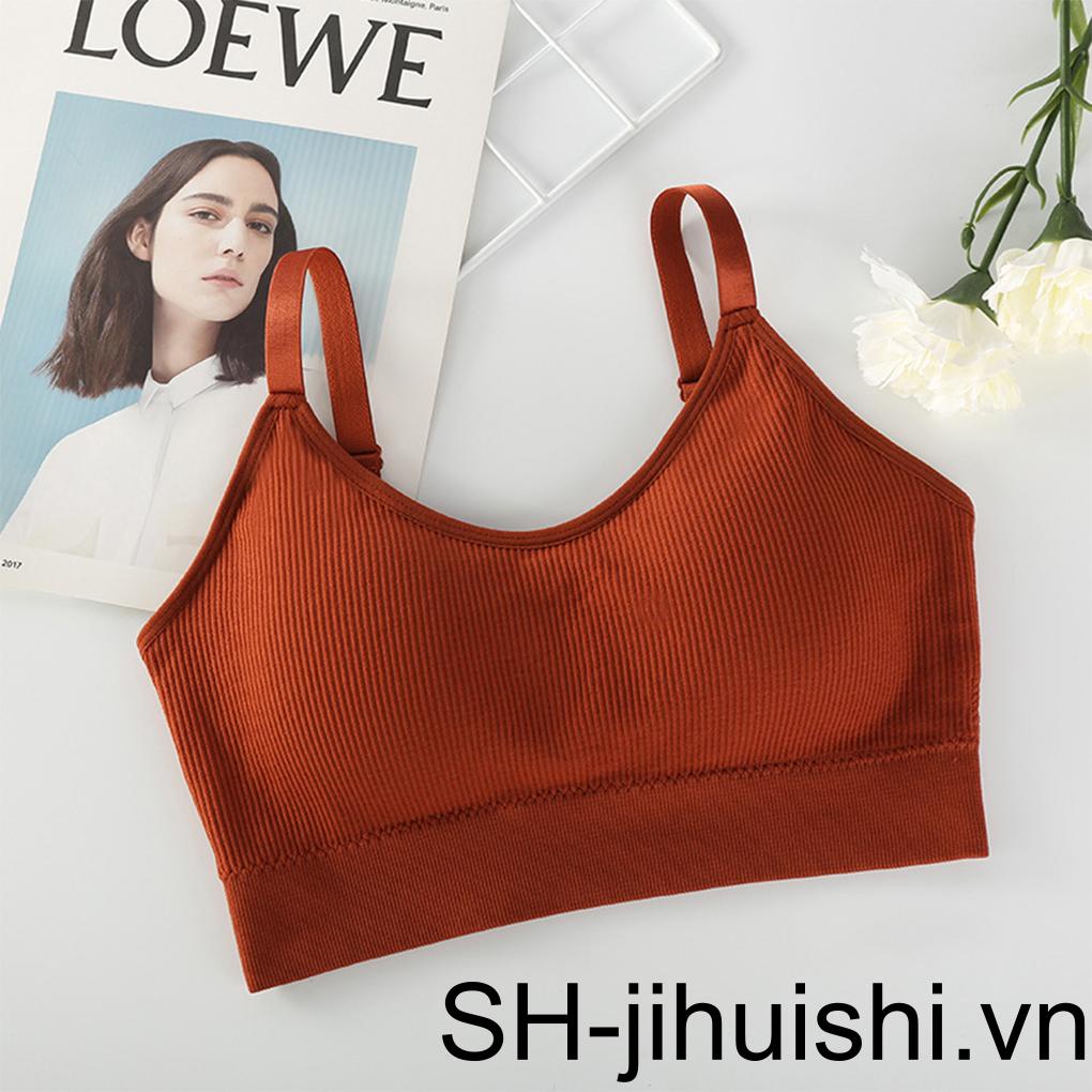 Áo Sát Nách Dệt Kim Mềm Co Giãn Tốt Màu Trơn Thời Trang Mùa Hè Cho Nữ