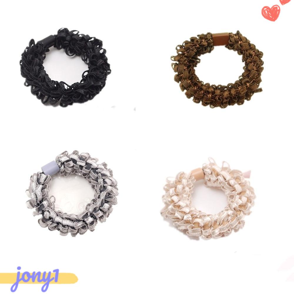 Dây Cột Tóc Ren Co Giãn Thời Trang Cho Nữ