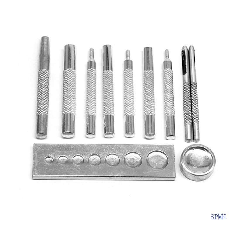 Bộ 11 Dụng Cụ Đục Lỗ Vải Da Chuyên Dụng